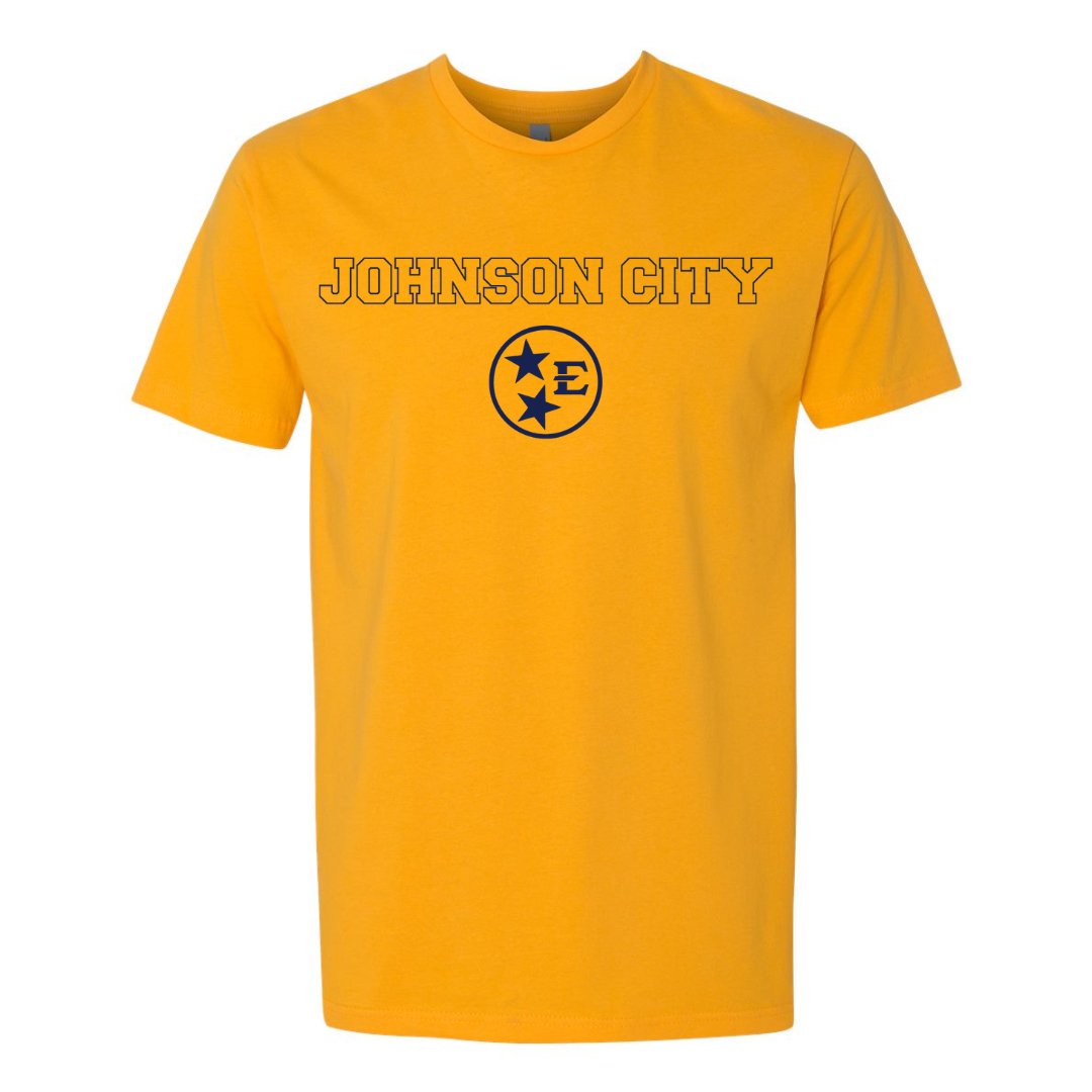 ETSU Johnson City Tristar Tee - East Tennessee State University - Walk - On Apparel