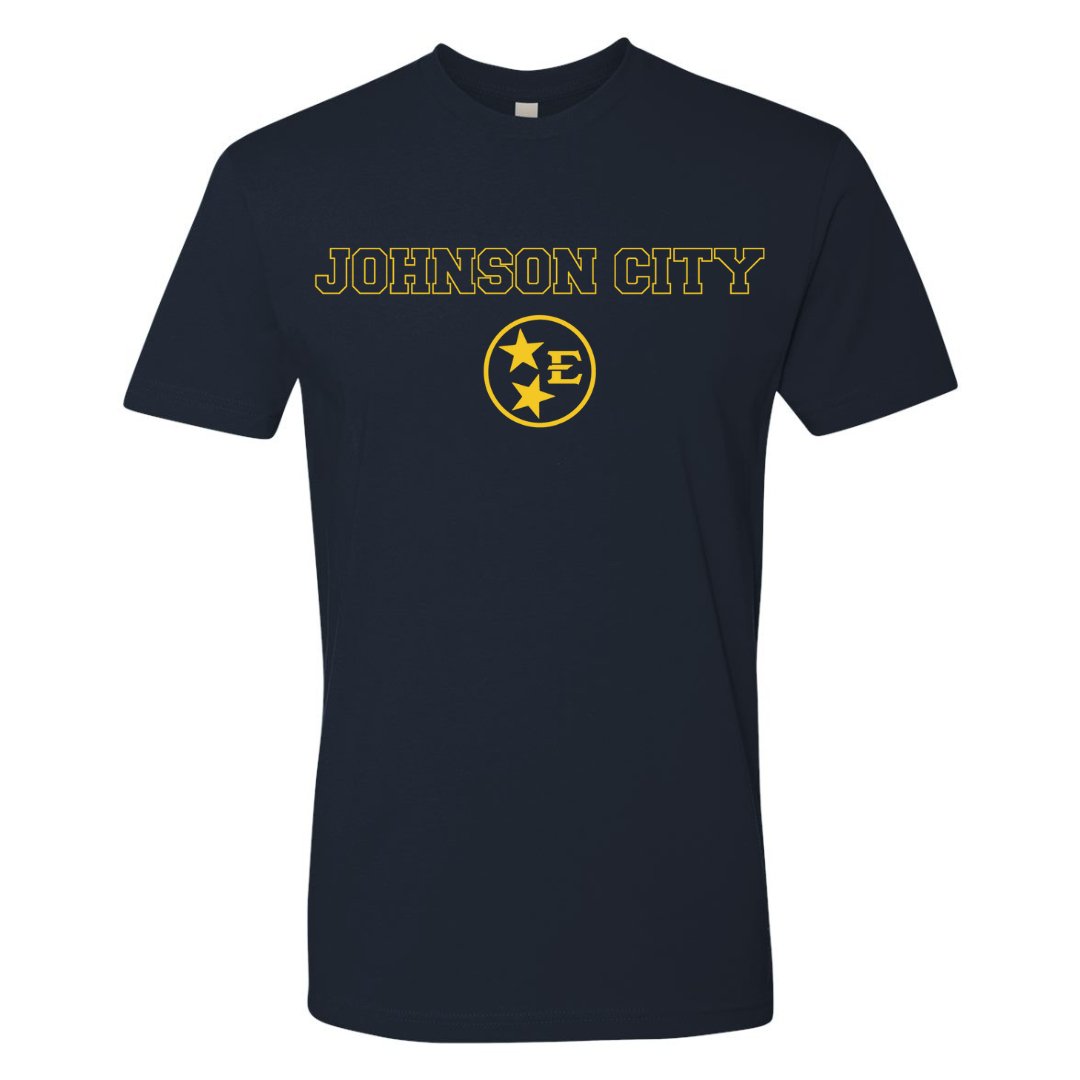 ETSU Johnson City Tristar Tee - East Tennessee State University - Walk - On Apparel