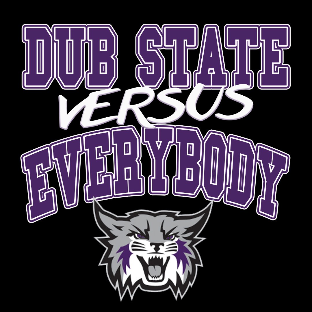 Weber State Dub State Versus Everybody Long Sleeve Tee - Weber State - Walk - On Apparel