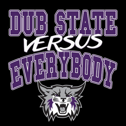 Weber State Dub State Versus Everybody Long Sleeve Tee - Weber State - Walk - On Apparel