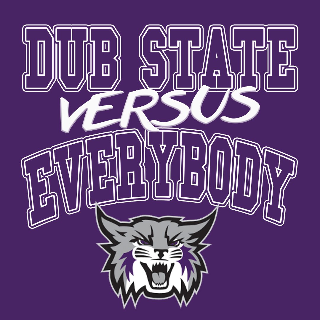 Weber State Dub State Versus Everybody Long Sleeve Tee - Weber State - Walk - On Apparel