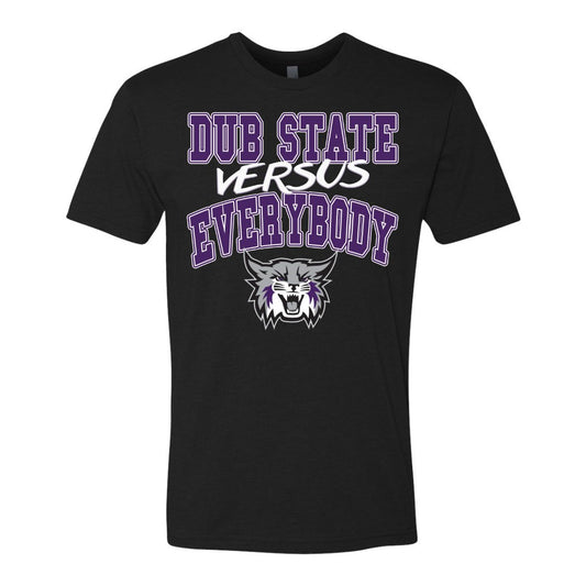 Weber State Dub State Versus Everybody Tee - Weber State - Walk - On Apparel