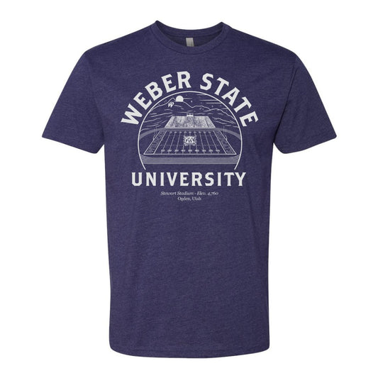 Weber State Stewart Stadium Tee - Weber State - Walk - On Apparel