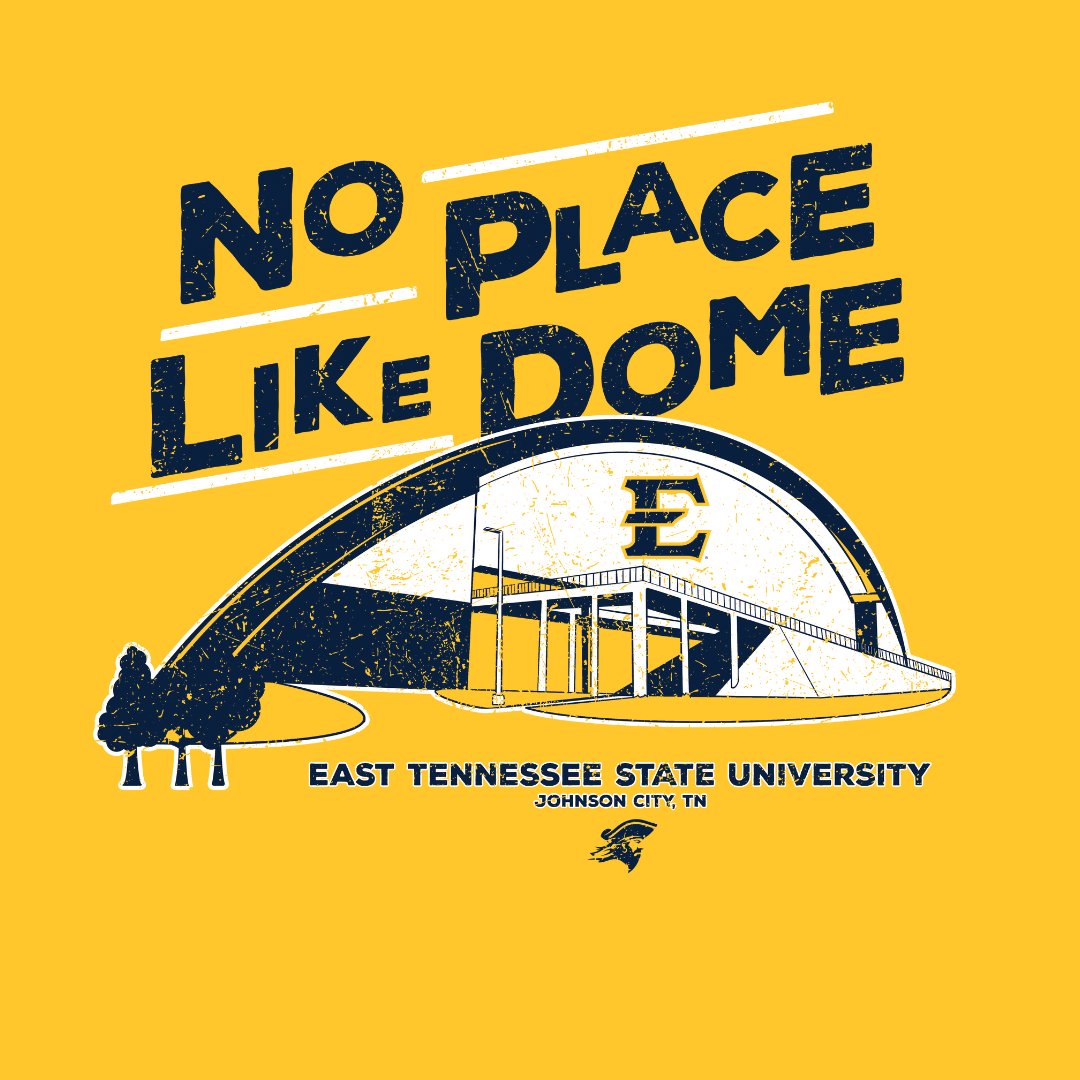 ETSU No Place Like Dome Tee - East Tennessee State University - Walk-On Apparel