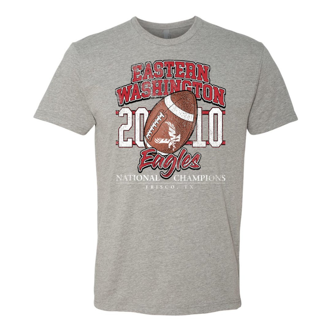 EWU 2010 National Championship Tee - Eastern Washington University - Walk-On Apparel