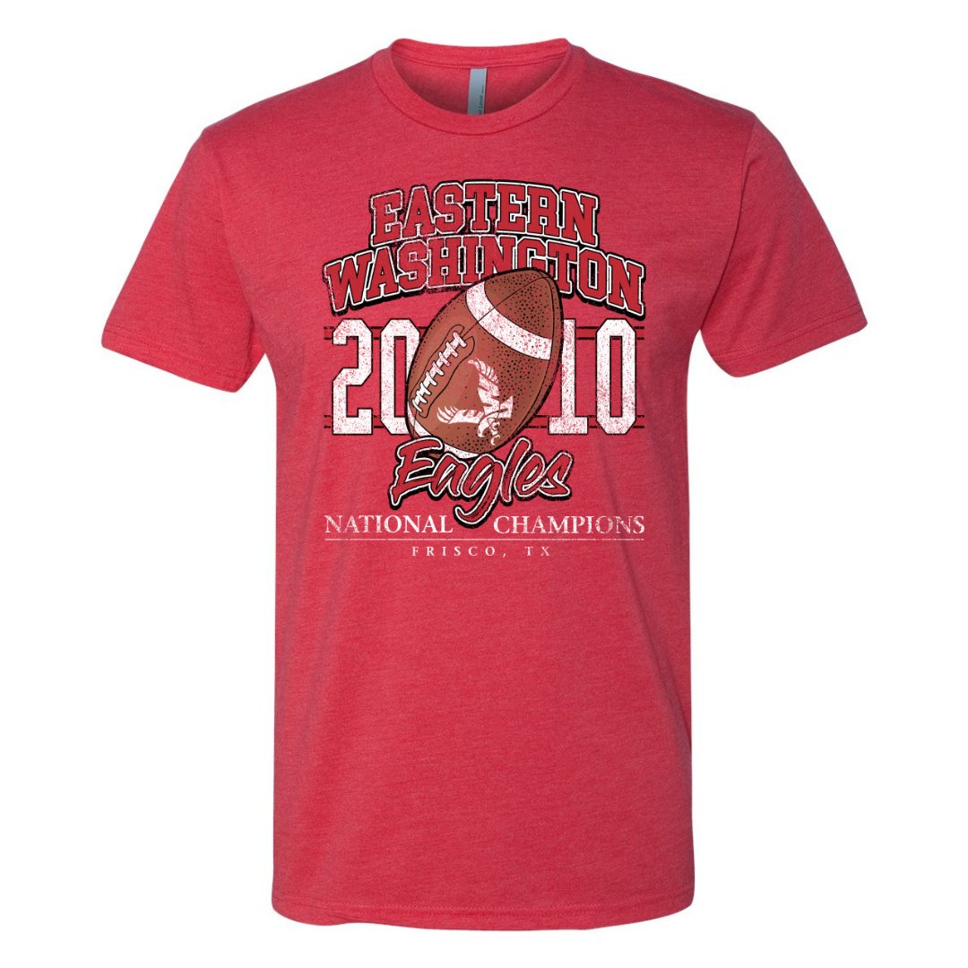 EWU 2010 National Championship Tee - Eastern Washington University - Walk-On Apparel