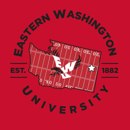 EWU Red Turf Washington Tee - Eastern Washington University - Walk-On Apparel