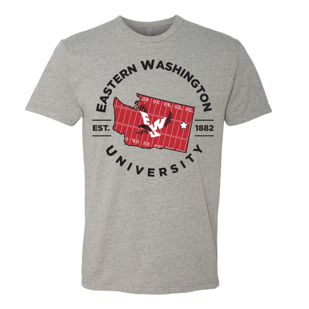 EWU Red Turf Washington Tee - Eastern Washington University - Walk-On Apparel