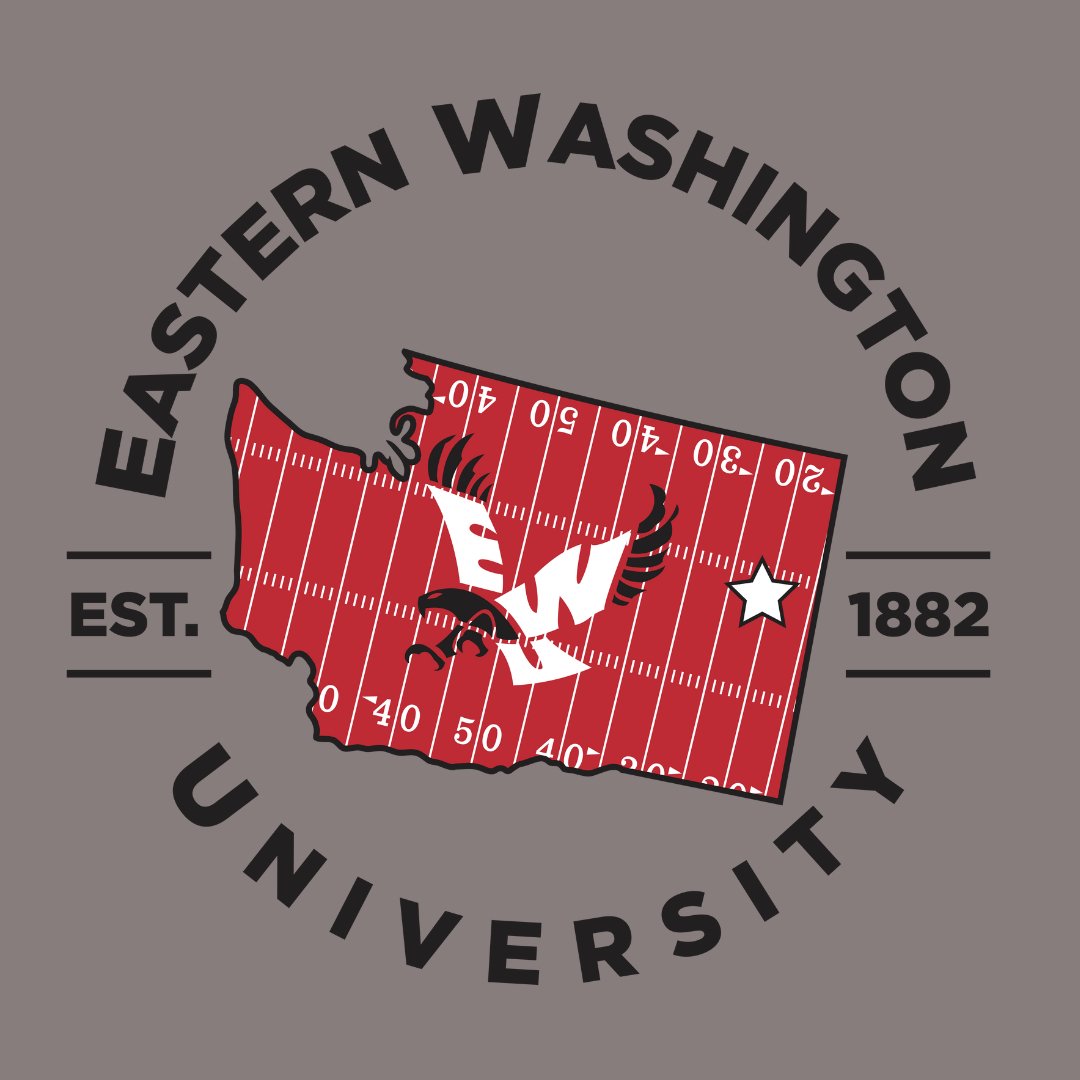 EWU Red Turf Washington Tee - Eastern Washington University - Walk-On Apparel