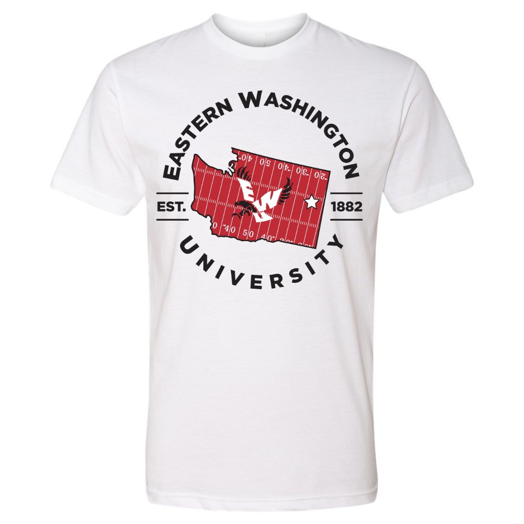 EWU Red Turf Washington Tee - Eastern Washington University - Walk-On Apparel