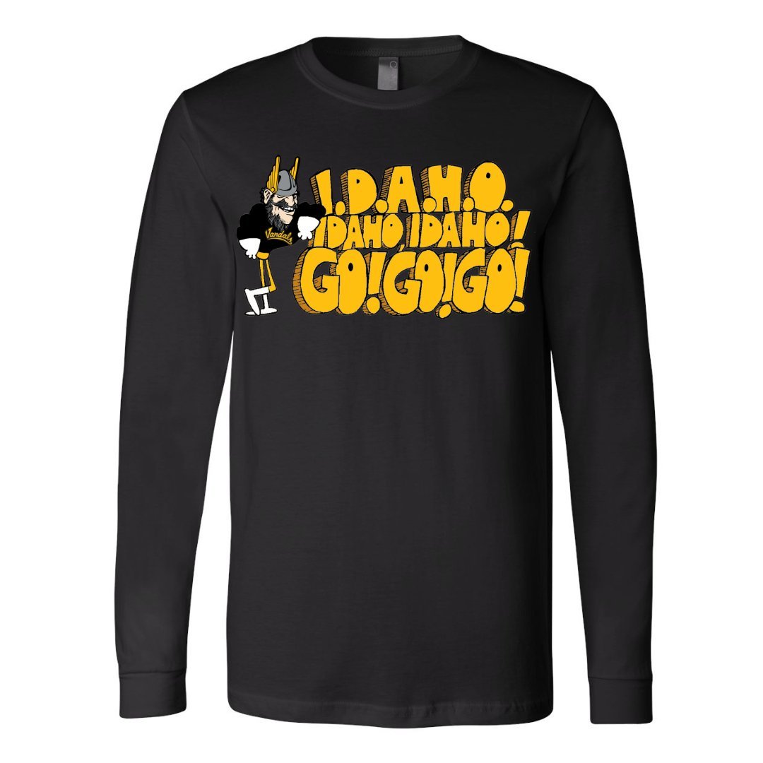 Idaho I.D.A.H.O. Long Sleeve Tee - University of Idaho - Walk-On Apparel