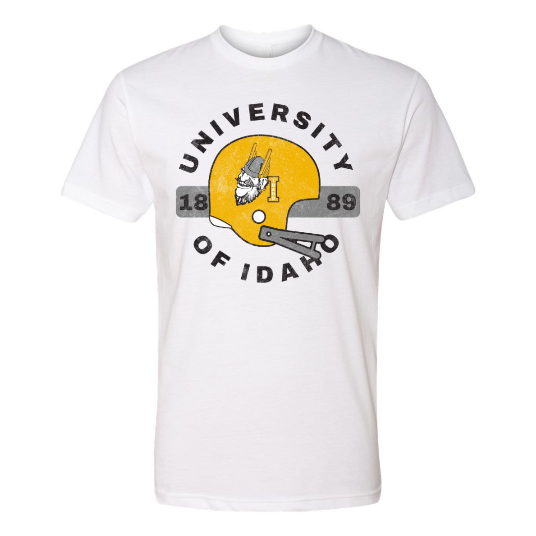 Idaho Throwback Helmet Tee - University of Idaho - Walk-On Apparel