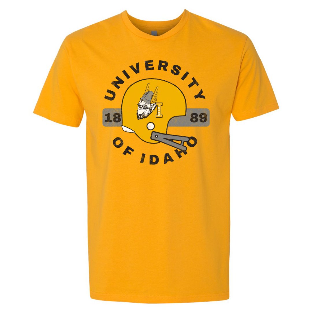 Idaho Throwback Helmet Tee - University of Idaho - Walk-On Apparel