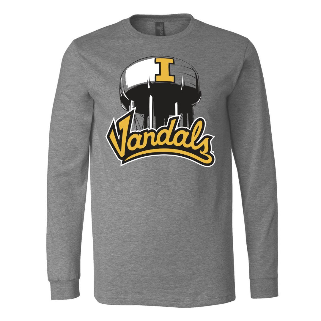 Idaho Water Tower Long Sleeve Tee - University of Idaho - Walk-On Apparel