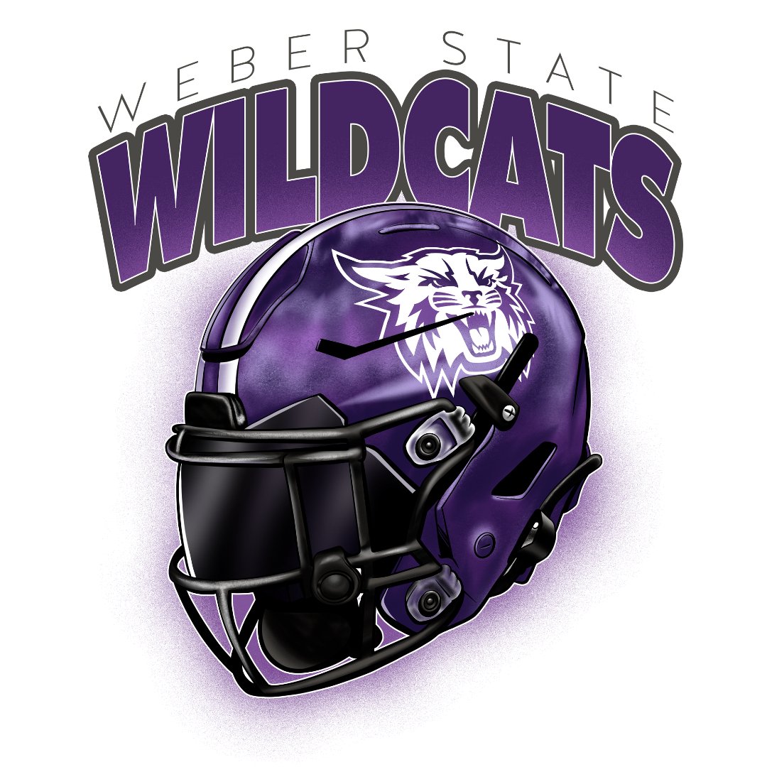 Weber State 90's Helmet Long Sleeve Tee - Weber State - Walk-On Apparel