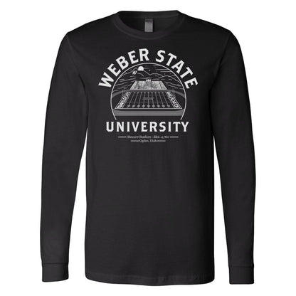 Weber State Stewart Stadium Long Sleeve Tee - Weber State - Walk-On Apparel